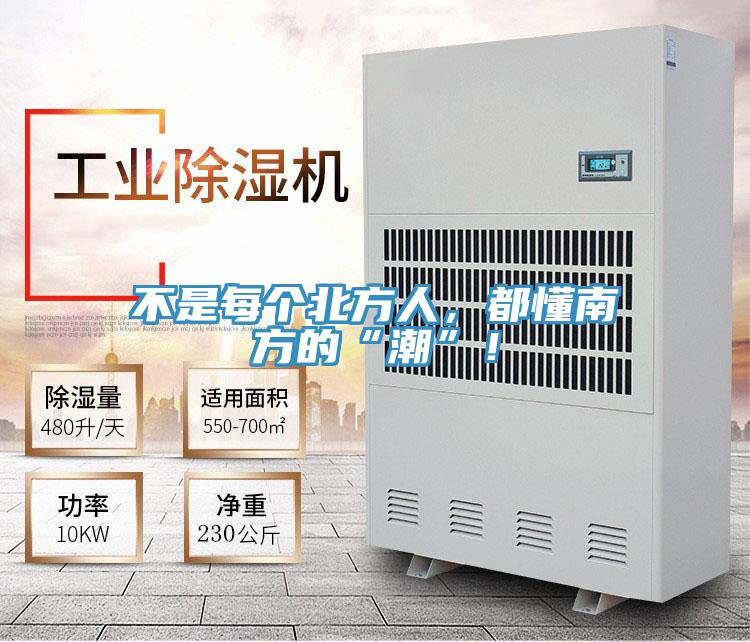 不是每个北方人，都懂南方的“潮”！