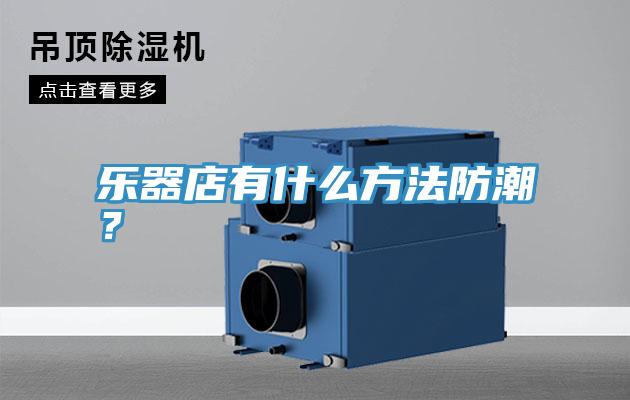 乐器店有什么方法防潮？