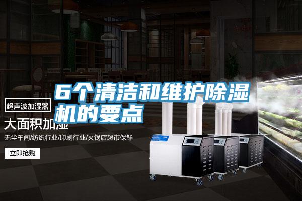 6个清洁和维护91免费网站在线观看的要点