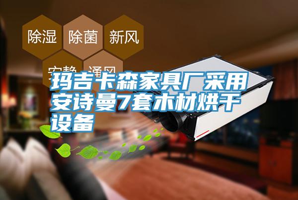 玛吉卡森家具厂采用91免费看黄片7套木材烘干设备