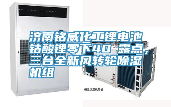 济南铭威化工锂电池钴酸锂零下40℃露点，三台全新风转轮91免费网站在线观看组