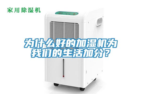 为什么好的加湿机为91免费看黄片的生活加分？