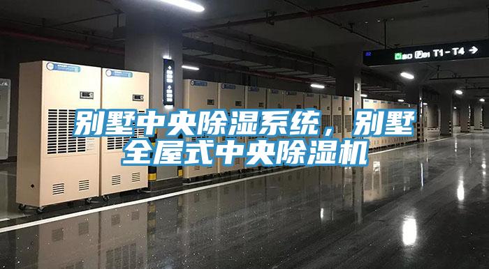 别墅中央除湿系统，别墅全屋式中央91免费网站在线观看