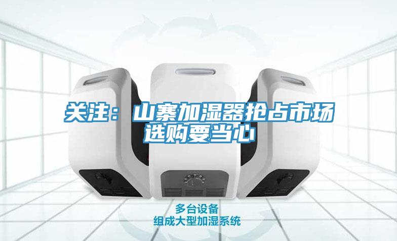 关注：山寨加湿器抢占市场　选购要当心