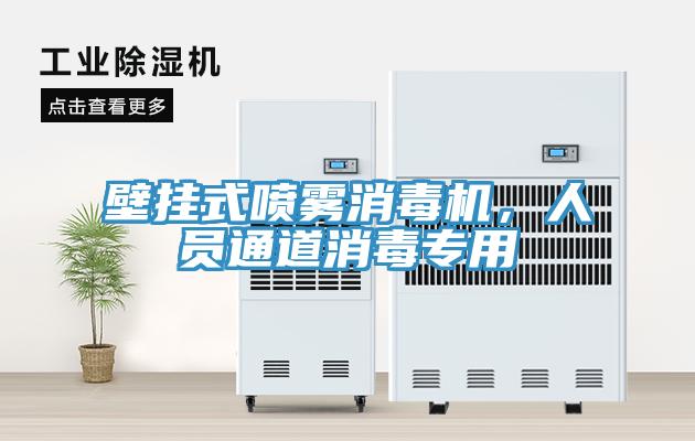 壁挂式喷雾消毒机，人员通道消毒专用