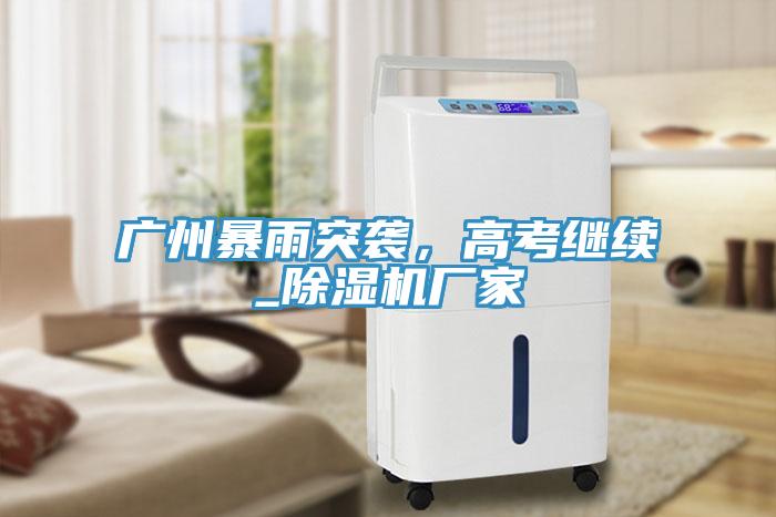 广州暴雨突袭，高考继续_91免费网站在线观看厂家