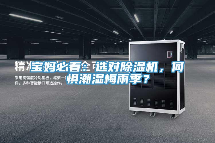 宝妈必看：选对91免费网站在线观看，何惧潮湿梅雨季？