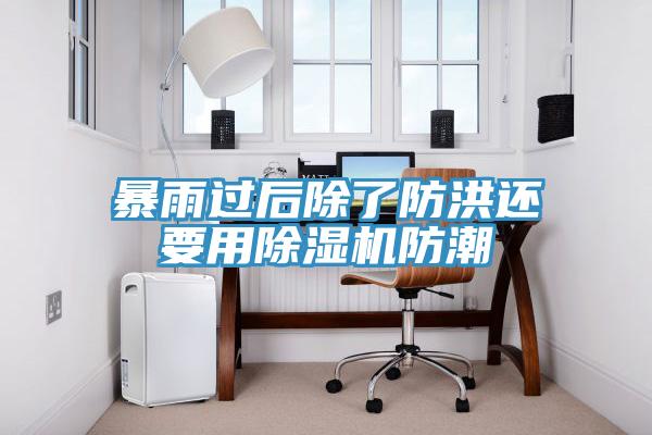 暴雨过后除了防洪还要用91免费网站在线观看防潮