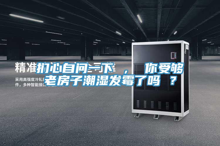 扪心自问一下 ， 你受够老房子潮湿发霉了吗 ？