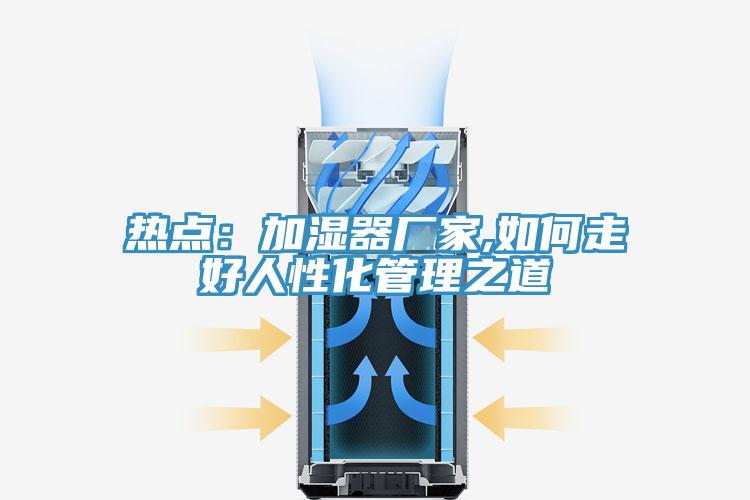 热点：加湿器厂家,如何走好人性化管理之道