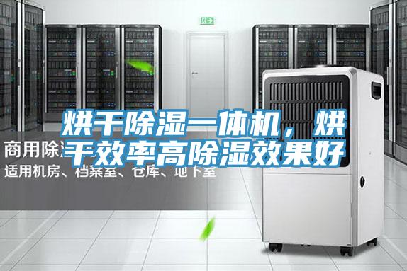 烘干除湿一体机，烘干效率高除湿效果好