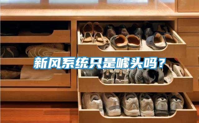 新风系统只是噱头吗？