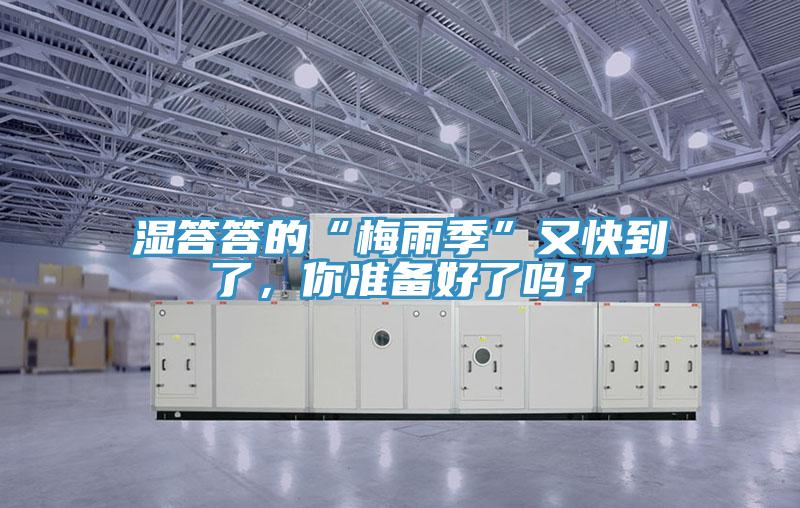 湿答答的“梅雨季”又快到了，你准备好了吗？