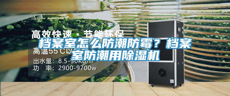 档案室怎么防潮防霉？档案室防潮用91免费网站在线观看
