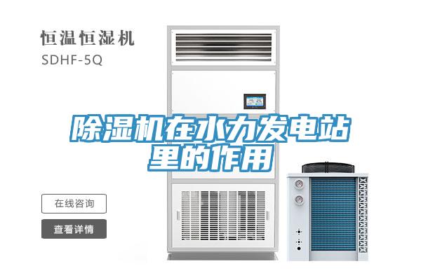 91免费网站在线观看在水力发电站里的作用