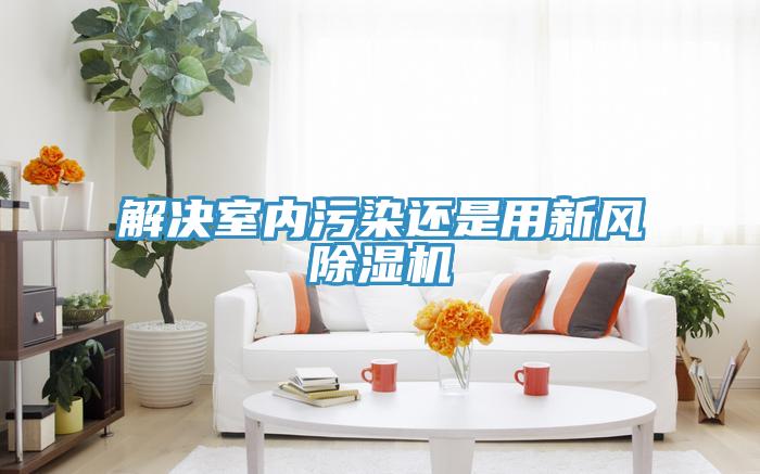 解决室内污染还是用新风91免费网站在线观看