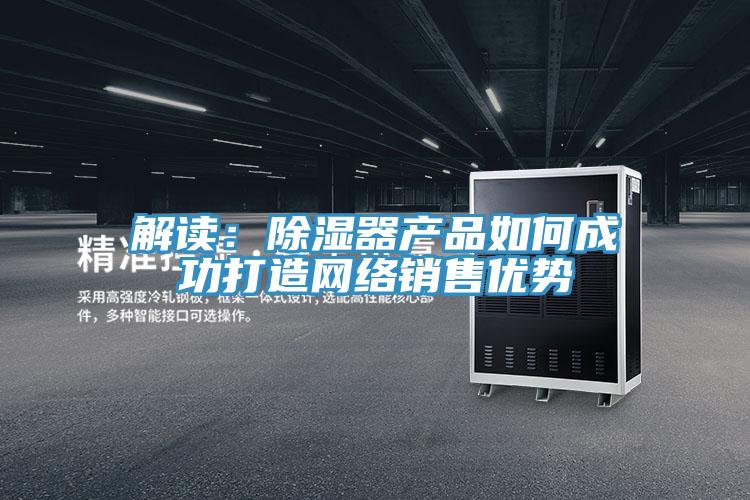 解读：除湿器产品如何成功打造网络销售优势