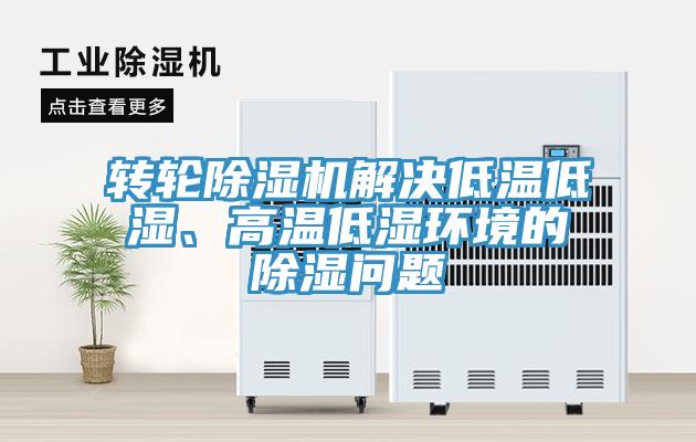 转轮91免费网站在线观看解决低温低湿、高温低湿环境的除湿问题