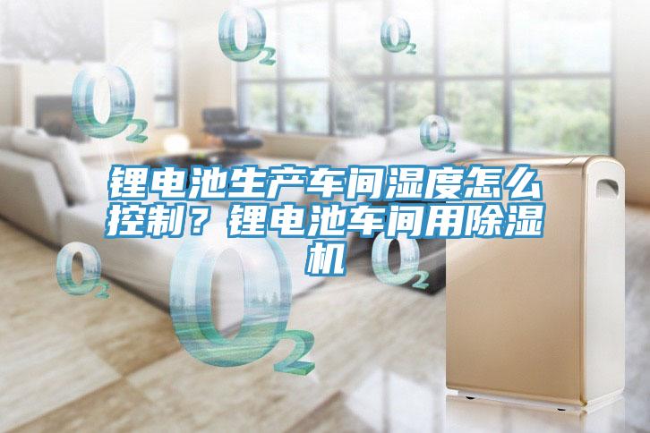 锂电池生产车间湿度怎么控制？锂电池车间用91免费网站在线观看