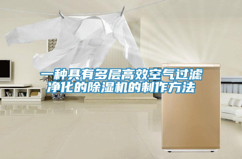 一种具有多层高效空气过滤净化的91免费网站在线观看的制作方法