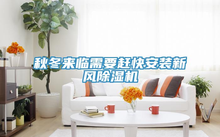 秋冬来临需要赶快安装新风91免费网站在线观看