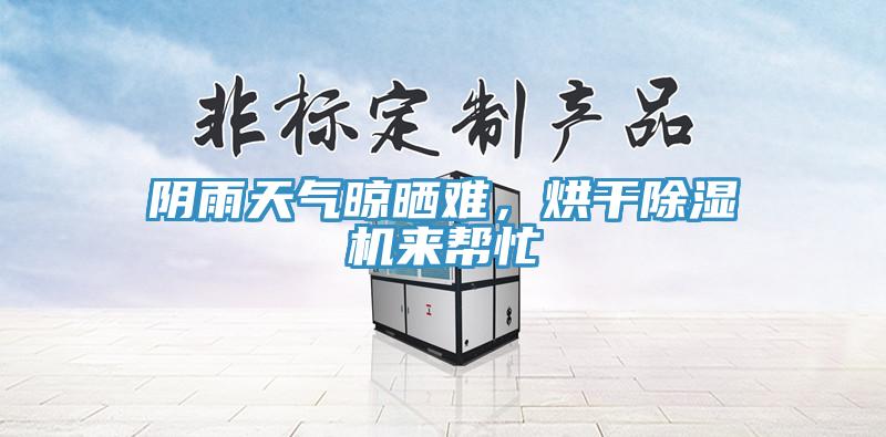 阴雨天气晾晒难，烘干91免费网站在线观看来帮忙