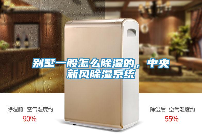 别墅一般怎么除湿的，中央新风除湿系统
