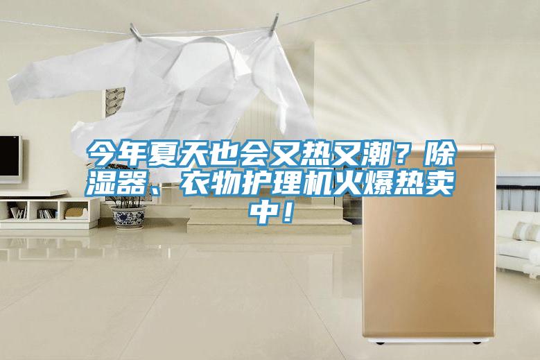 今年夏天也会又热又潮？除湿器、衣物护理机火爆热卖中！