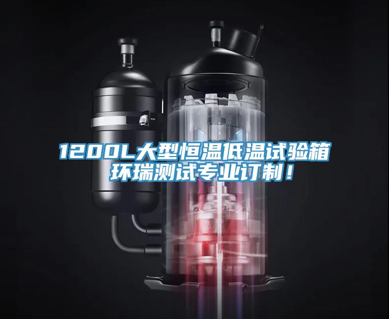1200L大型恒温低温试验箱 环瑞测试专业订制！