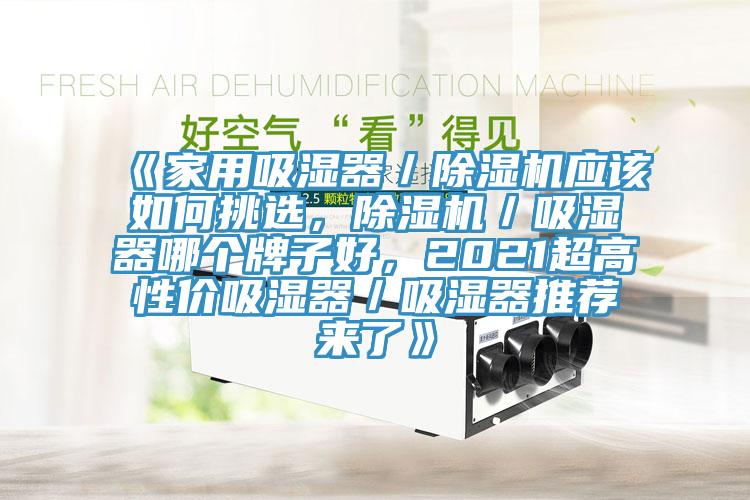 《家用吸湿器／91免费网站在线观看应该如何挑选，91免费网站在线观看／吸湿器哪个牌子好，2021超高性价吸湿器／吸湿器推荐来了》
