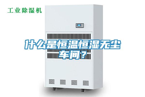 什么是恒温恒湿无尘车间？