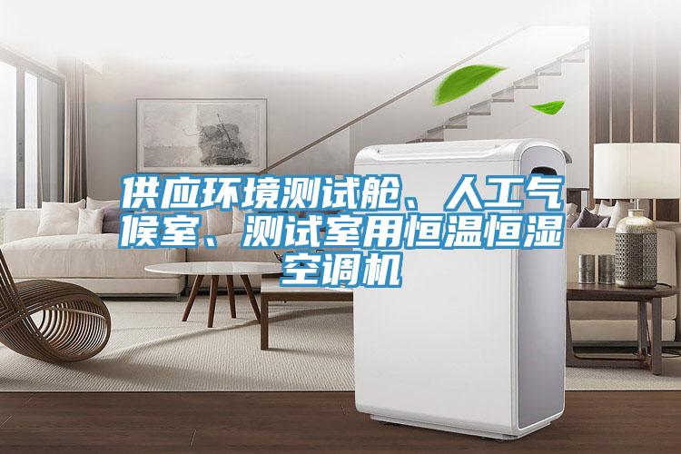 供应环境测试舱、人工气候室、测试室用恒温恒湿空调机