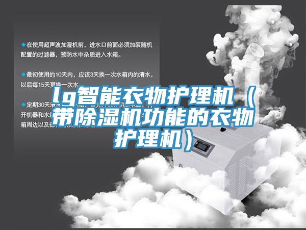 lg智能衣物护理机（带91免费网站在线观看功能的衣物护理机）
