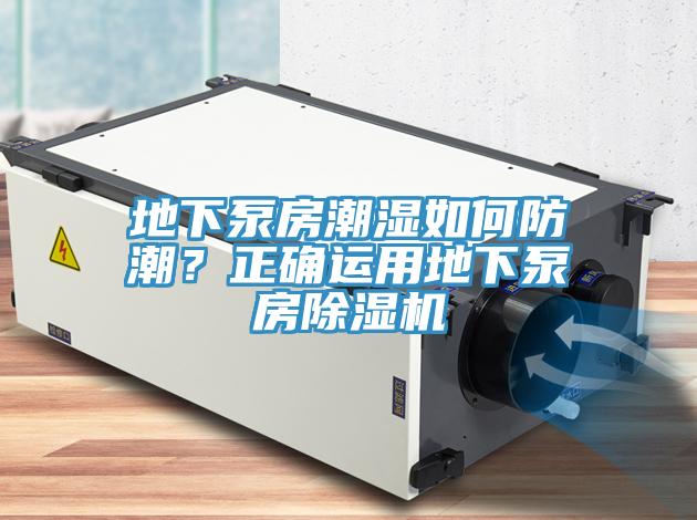 地下泵房潮湿如何防潮？正确运用地下泵房91免费网站在线观看