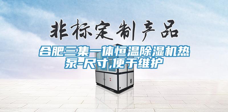 合肥三集一体恒温91免费网站在线观看热泵-尺寸,便于维护