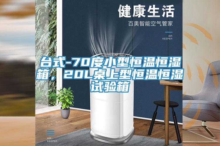 台式-70度小型恒温恒湿箱，20L桌上型恒温恒湿试验箱