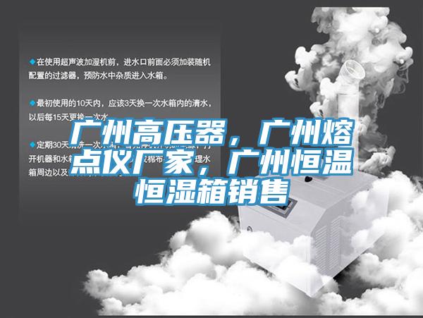 广州高压器，广州熔点仪厂家，广州恒温恒湿箱销售