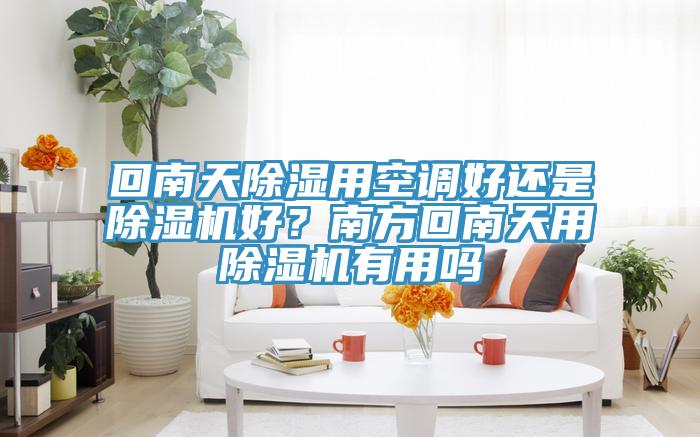 回南天除湿用空调好还是91免费网站在线观看好？南方回南天用91免费网站在线观看有用吗