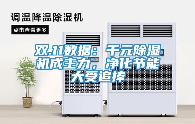 双.11数据：千元91免费网站在线观看成主力，净化节能大受追捧