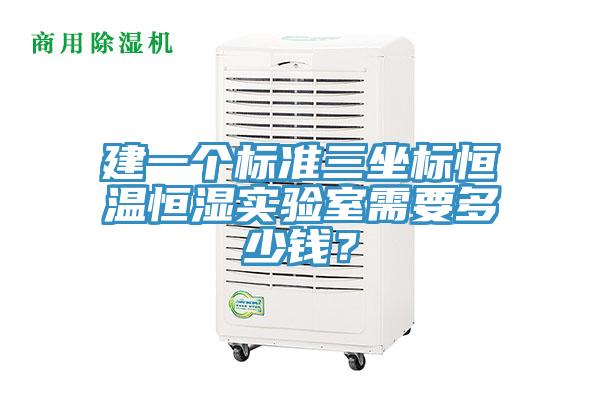 建一个标准三坐标恒温恒湿实验室需要多少钱？