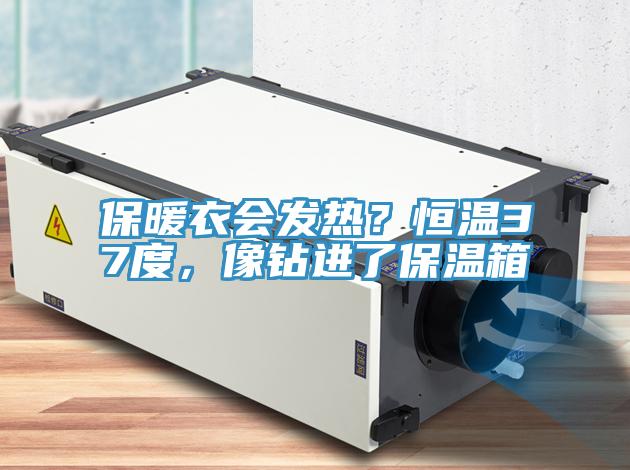 保暖衣会发热？恒温37度，像钻进了保温箱