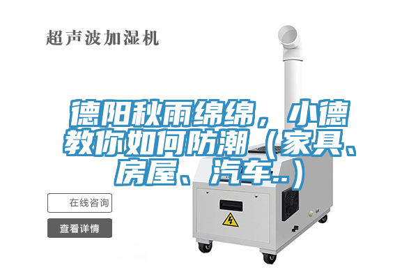 德阳秋雨绵绵，小德教你如何防潮（家具、房屋、汽车..）