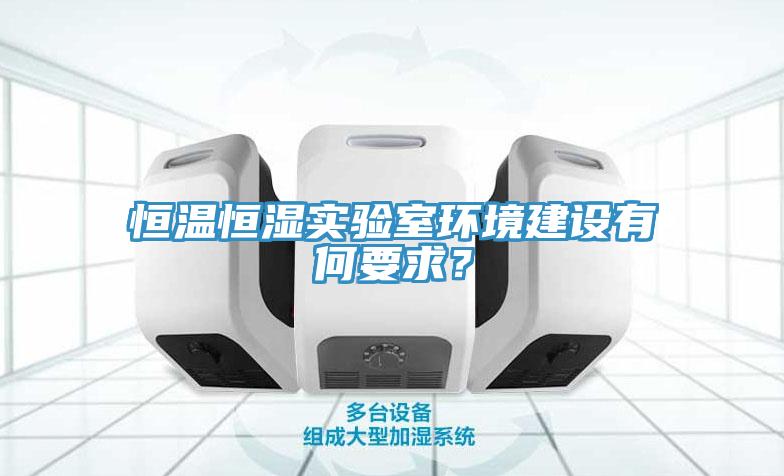 恒温恒湿实验室环境建设有何要求？