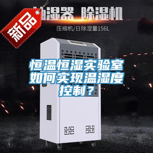 恒温恒湿实验室如何实现温湿度控制？