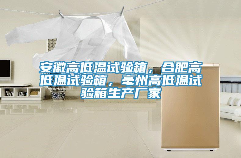 安徽高低温试验箱，合肥高低温试验箱，毫州高低温试验箱生产厂家