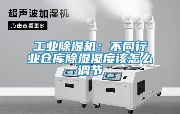 工业91免费网站在线观看：不同行业仓库除湿湿度该怎么调节