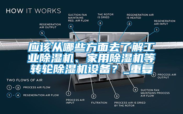 应该从哪些方面去了解工业91免费网站在线观看、家用91免费网站在线观看等转轮91免费网站在线观看设备？_重复