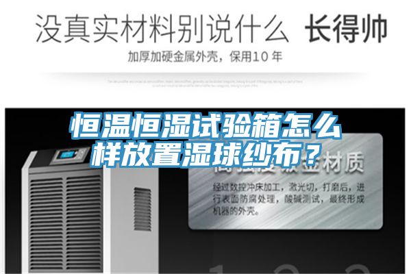 恒温恒湿试验箱怎么样放置湿球纱布？