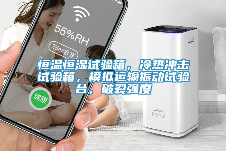 恒温恒湿试验箱，冷热冲击试验箱，模拟运输振动试验台，破裂强度