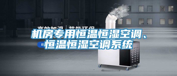 机房专用恒温恒湿空调、恒温恒湿空调系统
